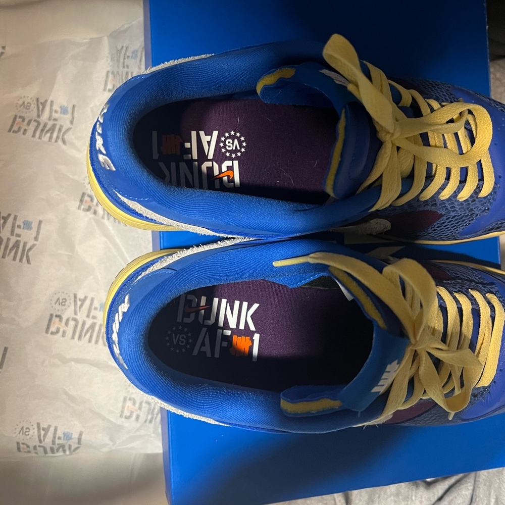 Nike dunks x Undefeated